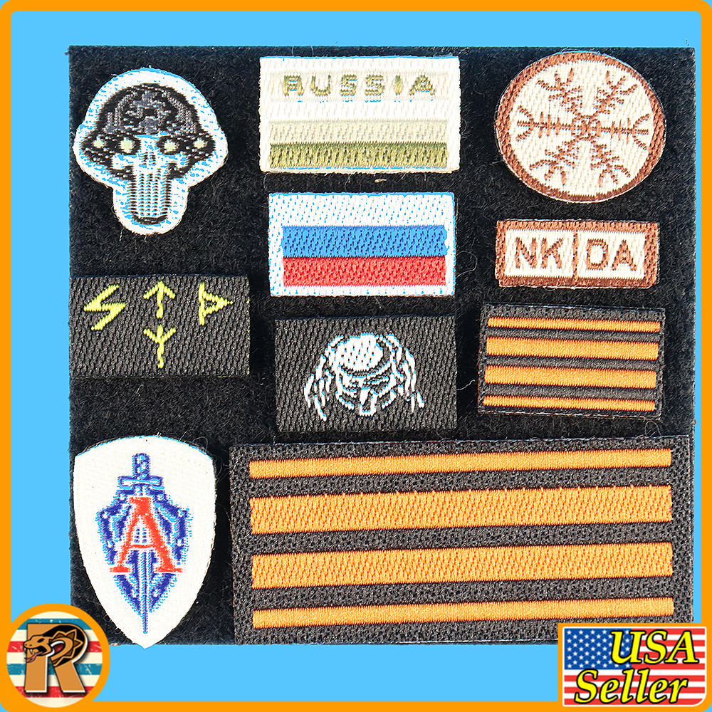 FSB Alpha Team Leader R - Patches Set - 1/6 Scale