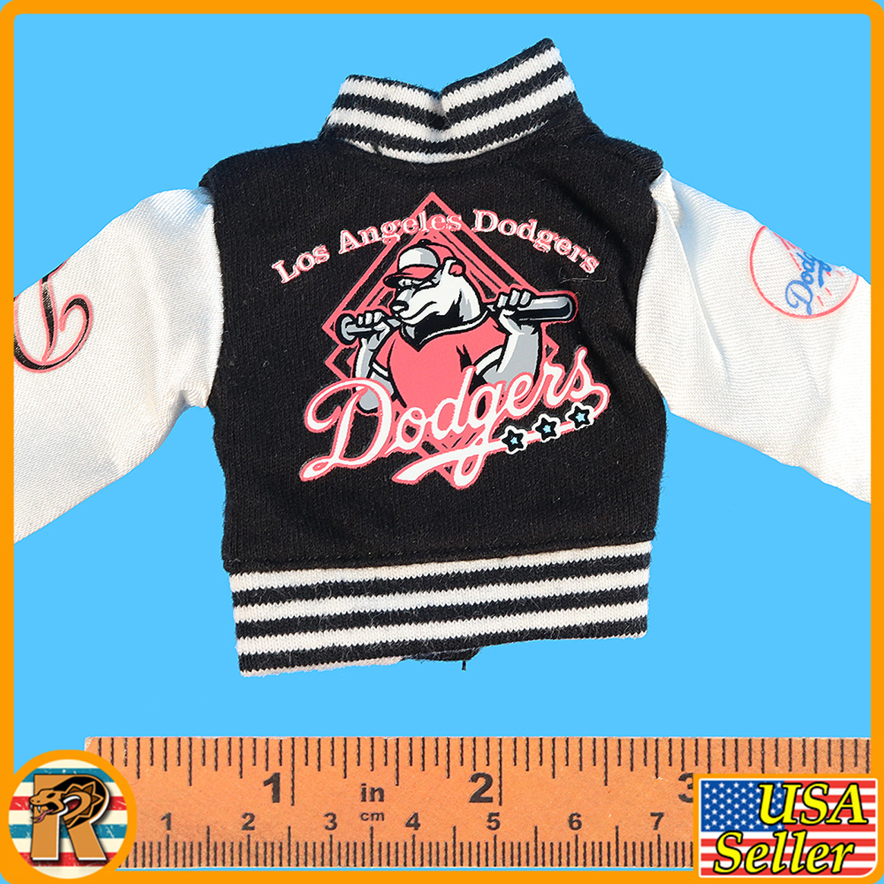 Baseball Suit - Black Jacket #4 (Female) - 1/6 Scale