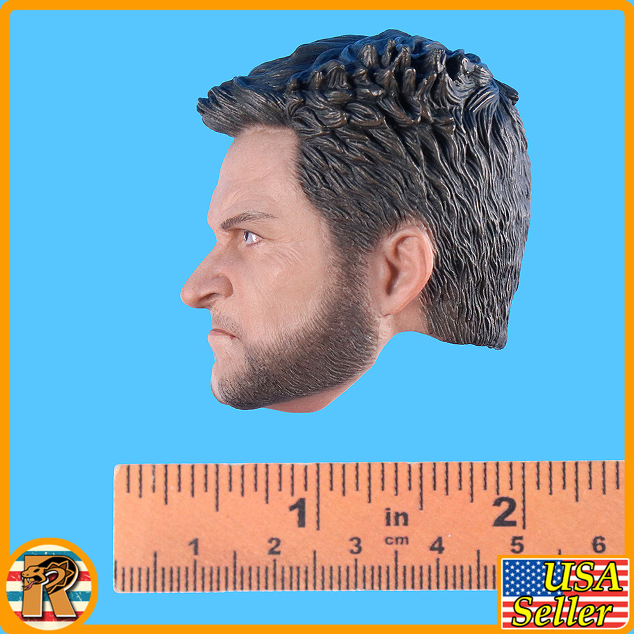 Wolfman Mutant Wolverine - Angry Head #1 - 1/6 Scale