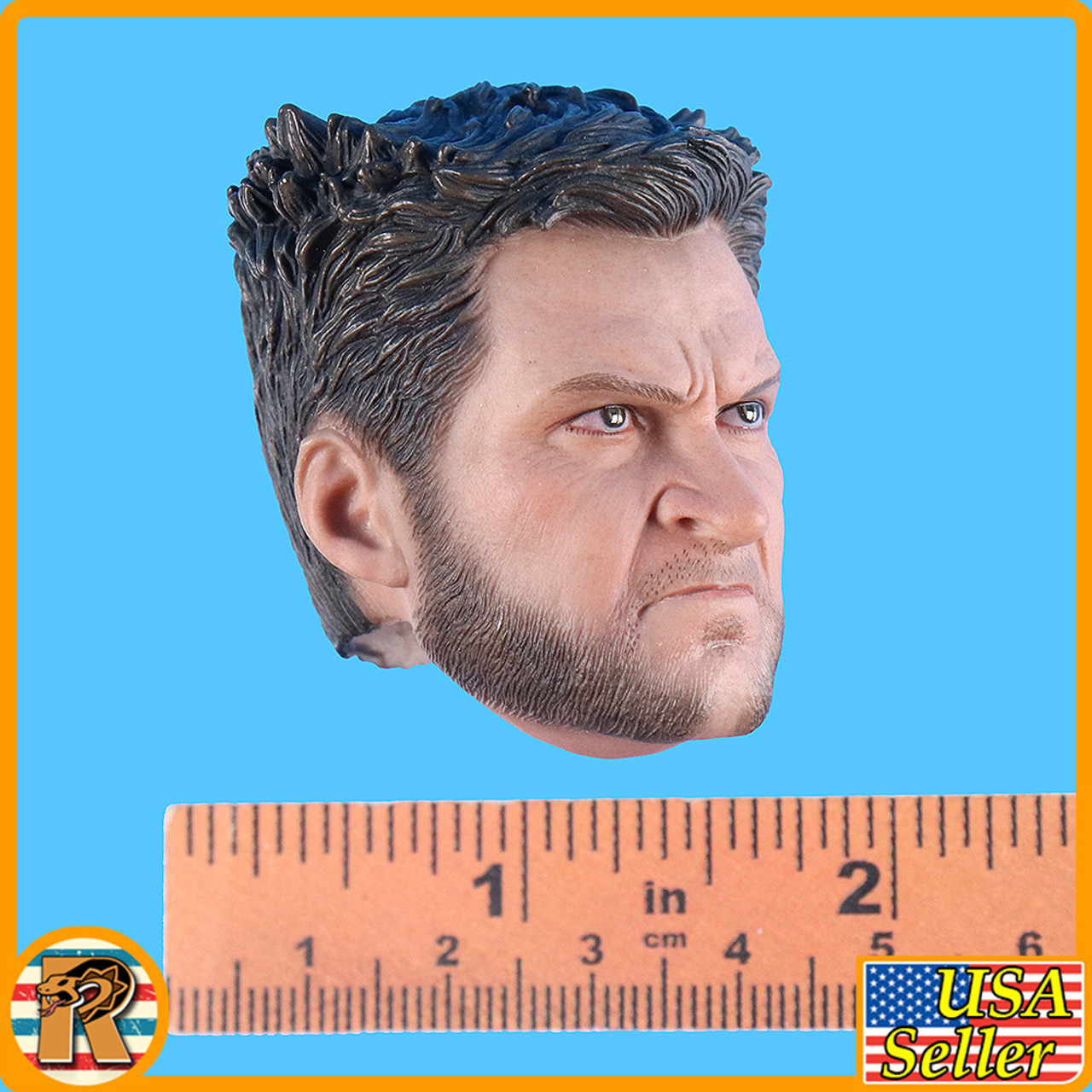 Wolfman Mutant Wolverine - Angry Head #1 - 1/6 Scale