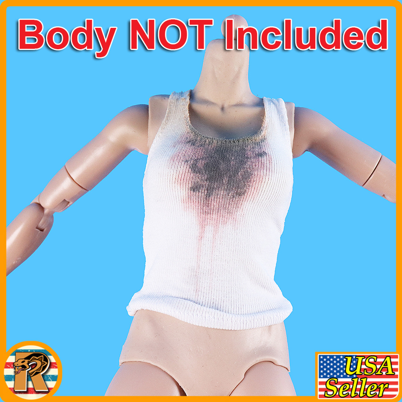 Fallout Vault Girl - Bloody Tank Top - 1/6 Scale