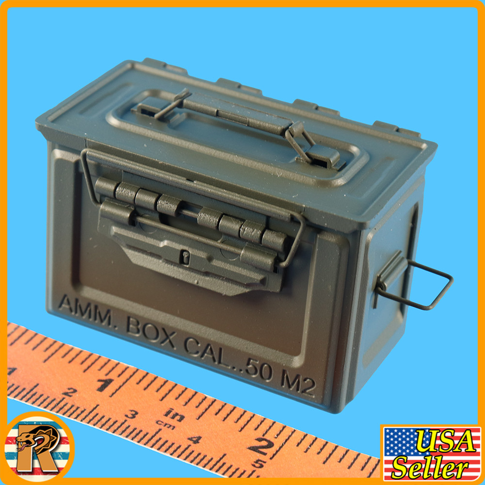 Sherman Tank Ammo - 50 CAL - Ammo Can & Belted Ammo #2 - 1/6 Scale