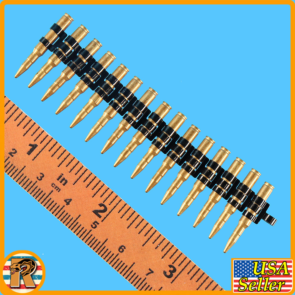 Sherman Tank Ammo - 50 CAL - Ammo Can & Belted Ammo #2 - 1/6 Scale