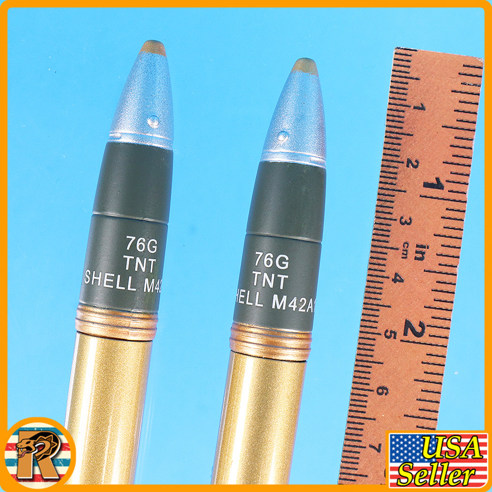 Sherman Tank Ammo - Ammo Crate w/ HE Rounds #3 - 1/6 Scale