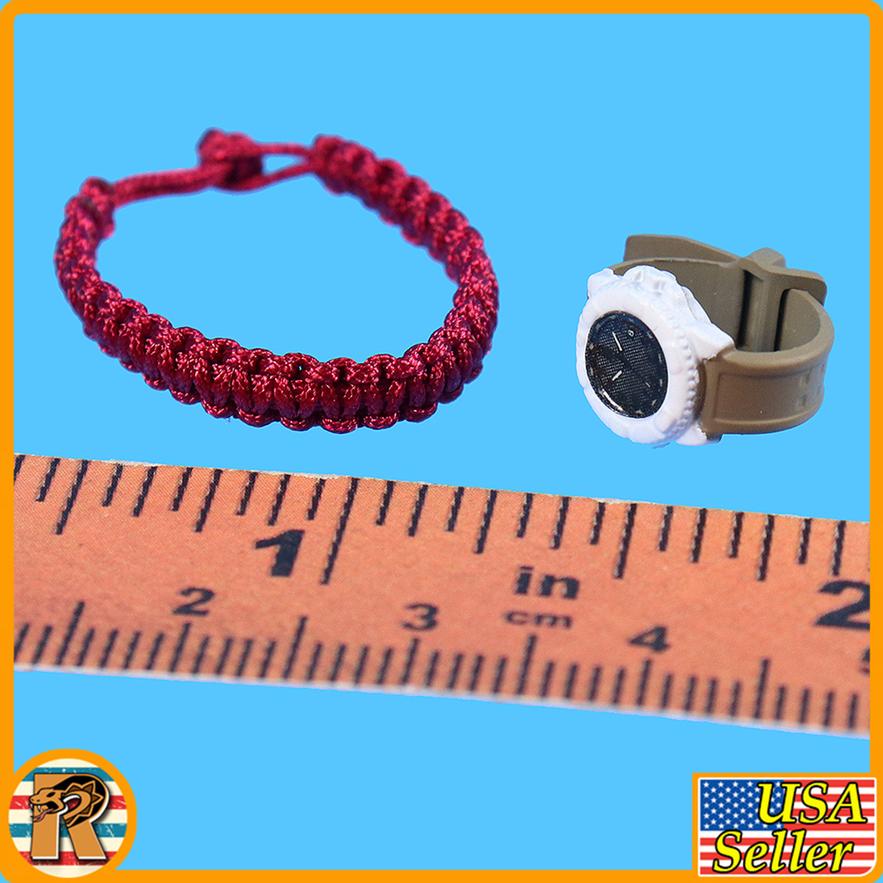 Soap Bravo 7-1 - Paracord Bracelet & Watch - 1/6 Scale