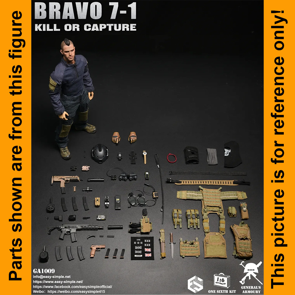 Soap Bravo 7-1 - KA BAR Knife - 1/6 Scale