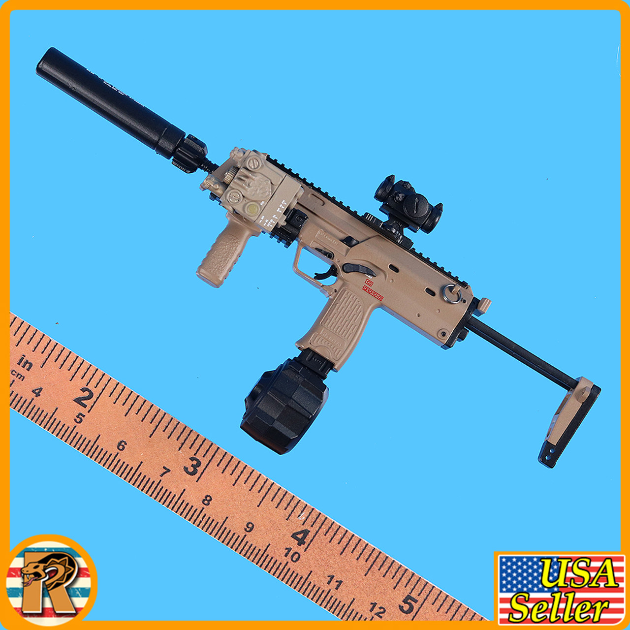 Soap Bravo 7-1 - MP7 SMG Set #2 - 1/6 Scale