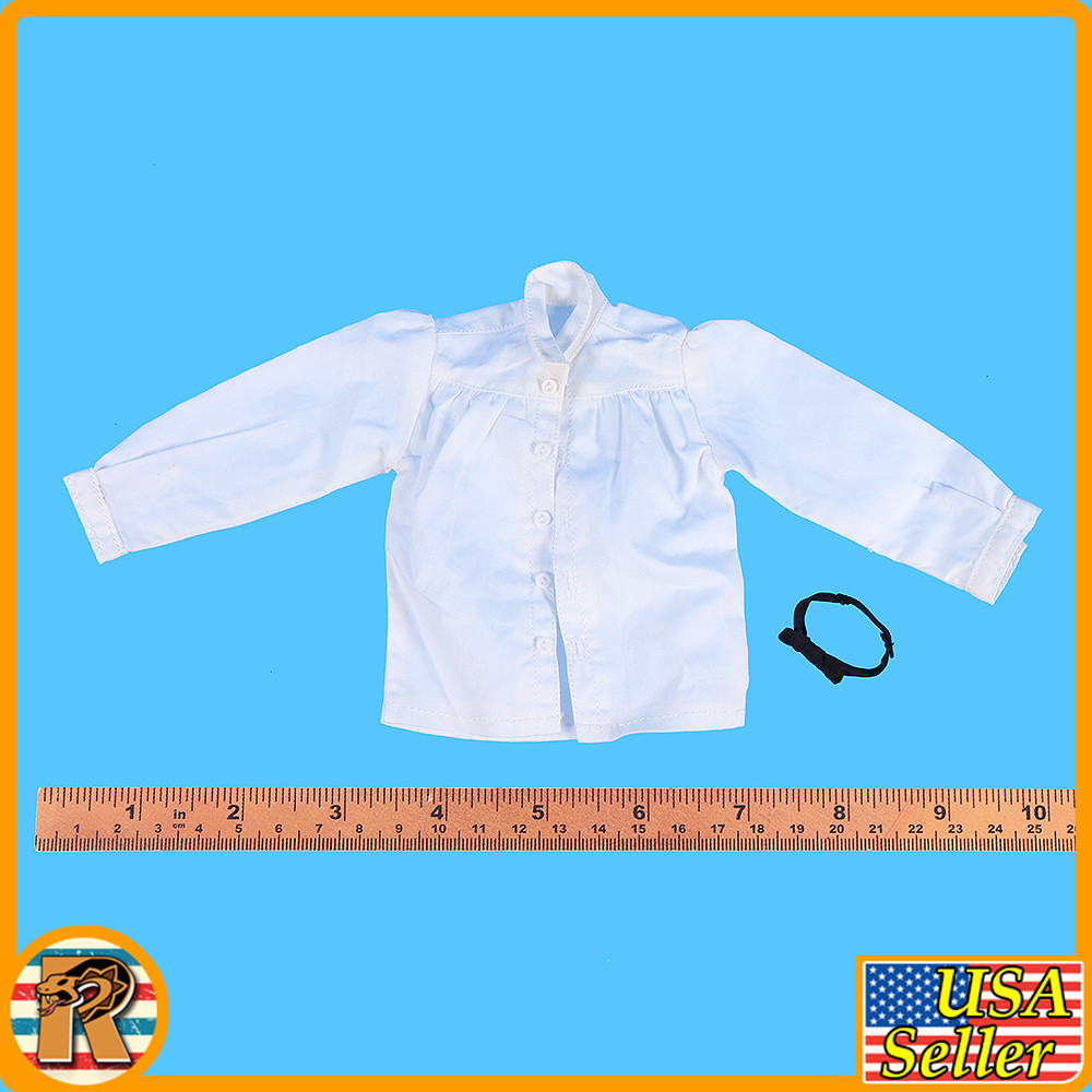 Captain Nathan 7th Cavalry - Shirt & Bow Tie - 1/6 Scale