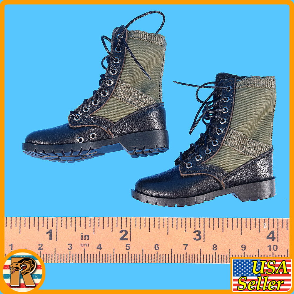 Colonel James Vietnam - Jungle Boots (for Feet) - 1/6 Scale