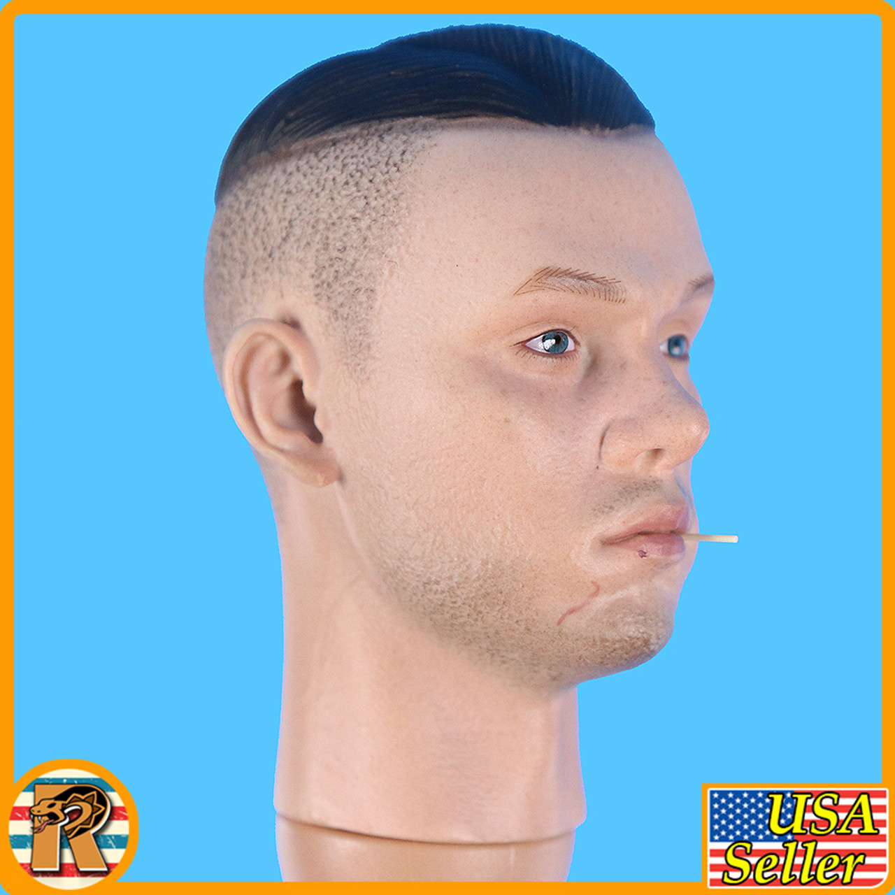 Peaky John Shelby - Head w/ Toothpick - 1/6 Scale