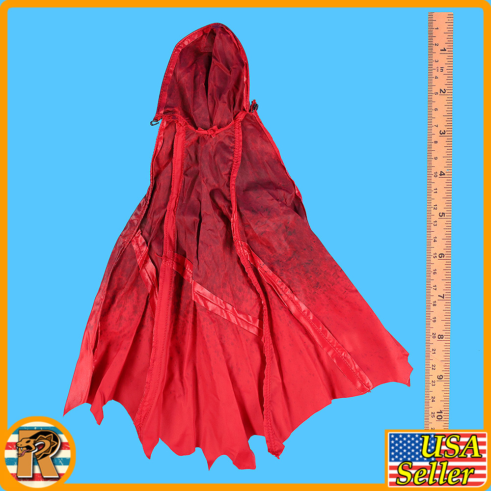 Fury Goddess  - Red Hooded Cloak - 1/6 Scale