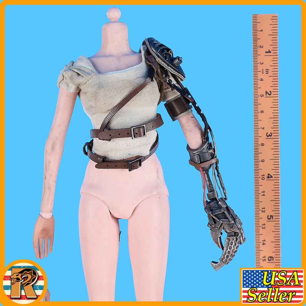 Fury Goddess  - Nude Figure w/ Prosthetic Arm *READ* - 1/6 Scale