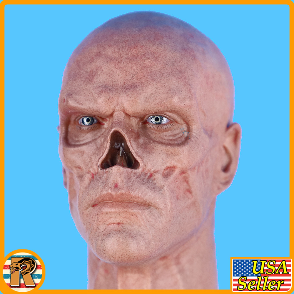 Cooper Howard - Ghoul Head w/ Neck - 1/6 Scale