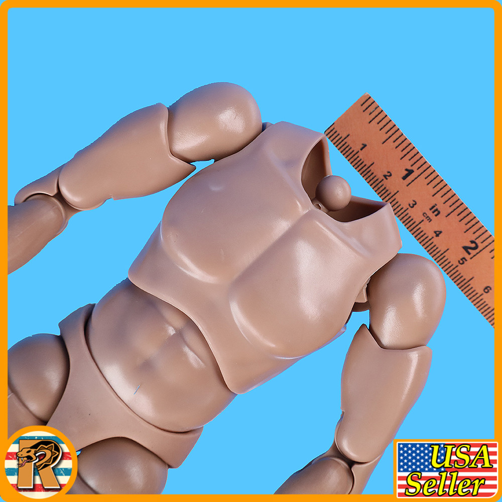 Cooper Howard Fallout - Nude Body w/ Pegs - 1/6 Scale