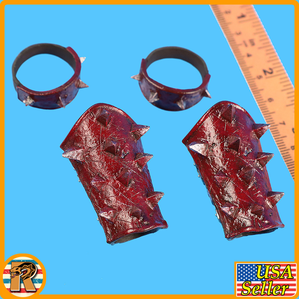 Gunslinger Hell Dominator - Arm Guantlets - 1/6 Scale