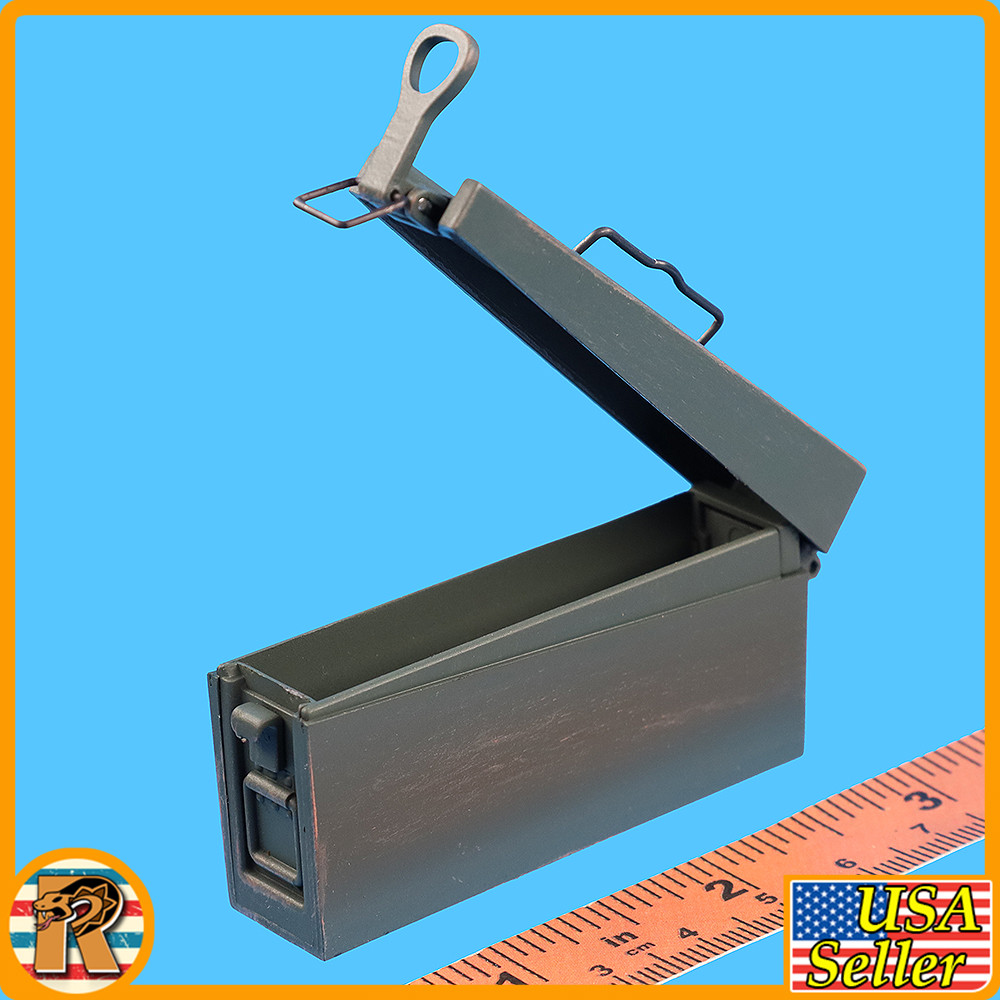 ZY MG 34/42 Ammo Can (Green) #1  - 1/6 Scale