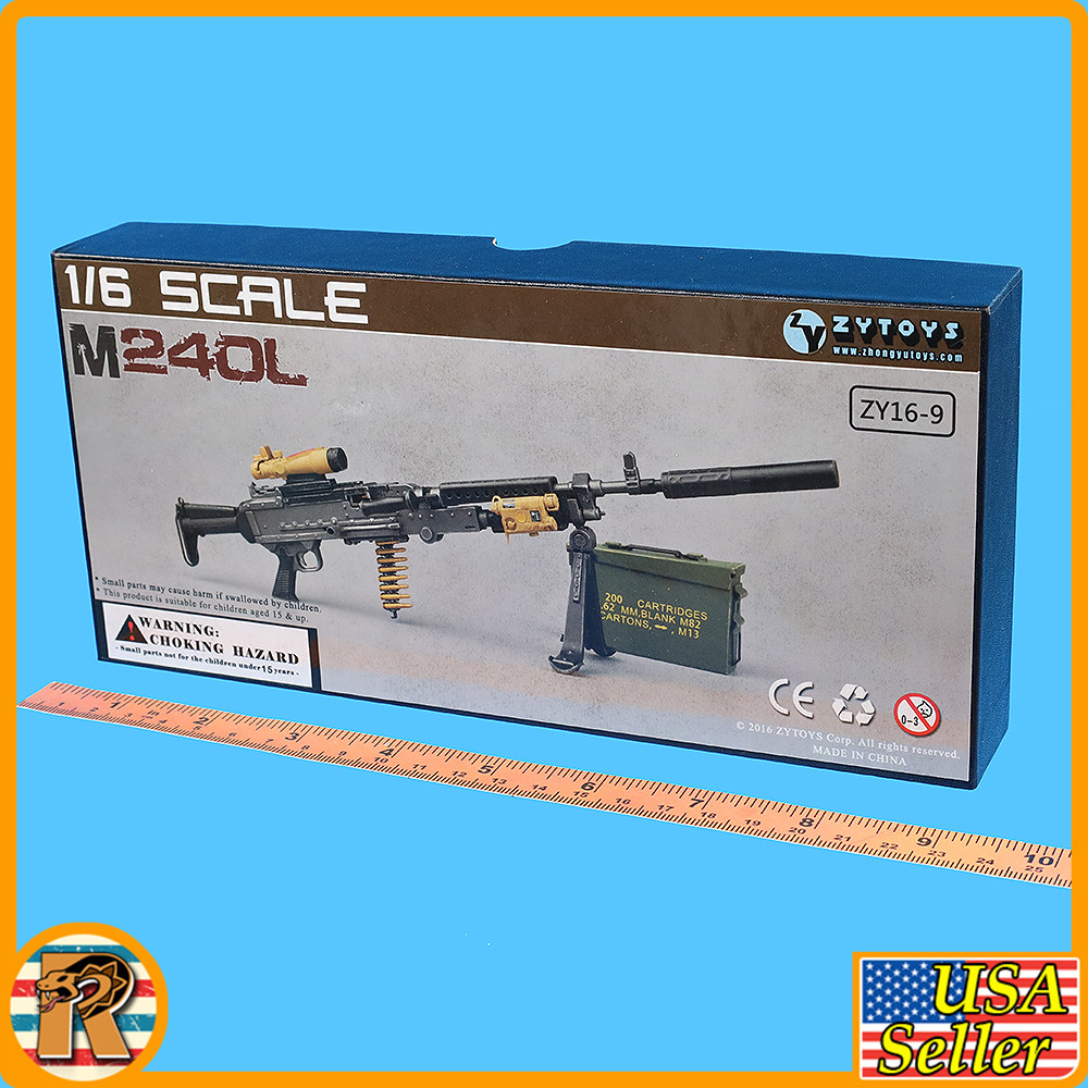 M240L Light Machine Gun Set  #2 - 1/6 Scale