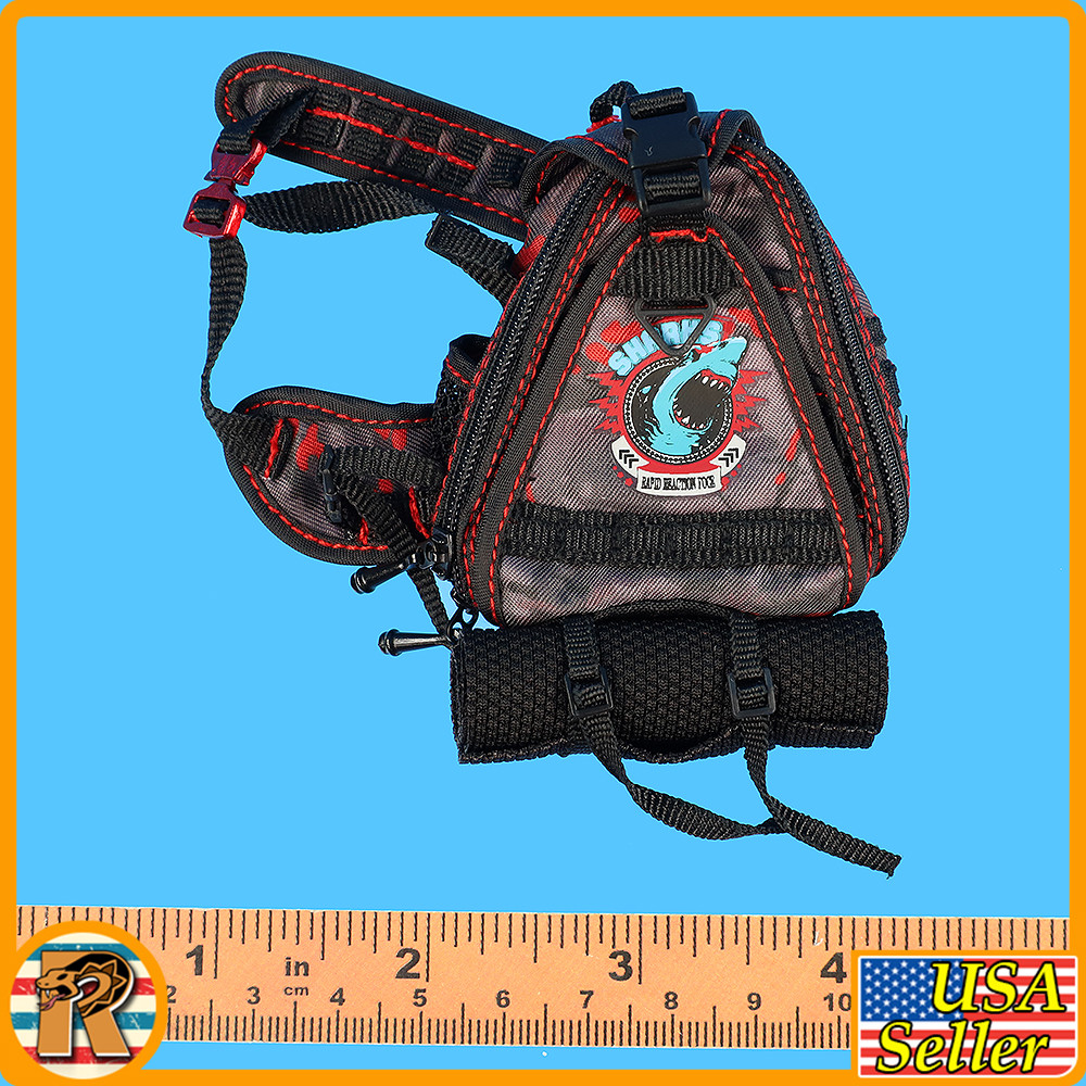 CQB Tactical Agent (Red) - Backpack - 1/6 Scale