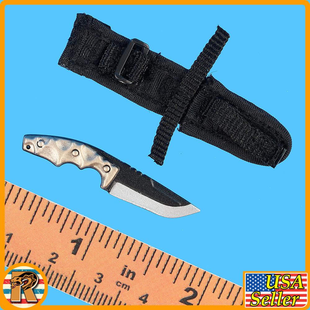 CQB Tactical Agent (Gold) - Dagger & Sheath #1 - 1/6 Scale