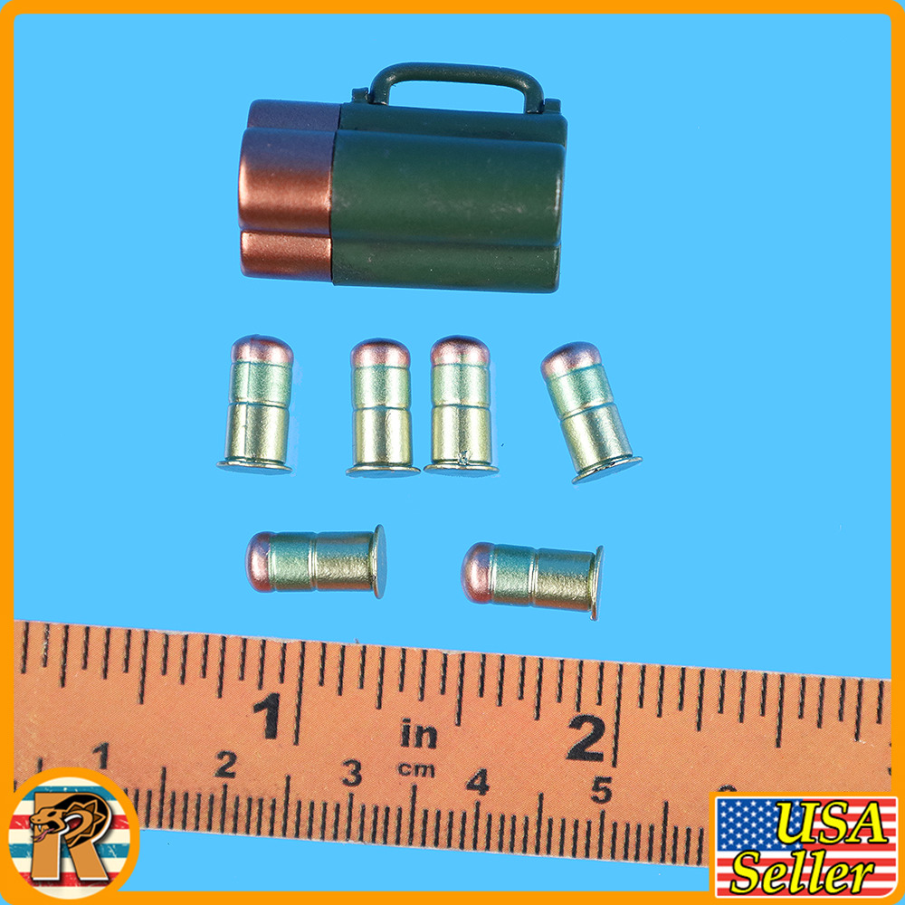 FS069 Valentine - 40mm Grenades (Copper) #2 - 1/6 Scale