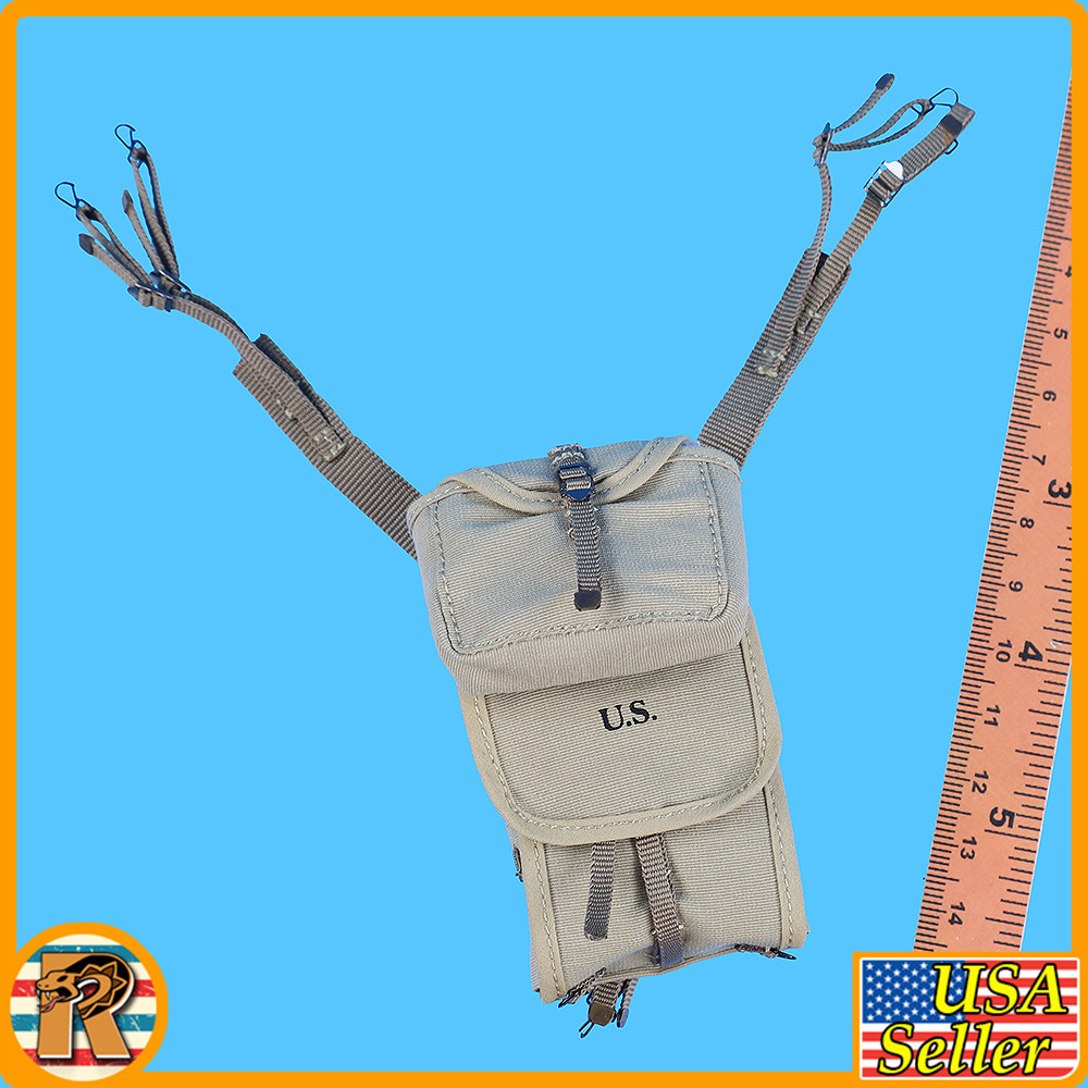 US Ranger Rifle Man - Full Web Belt Set & Gear - 1/6 Scale