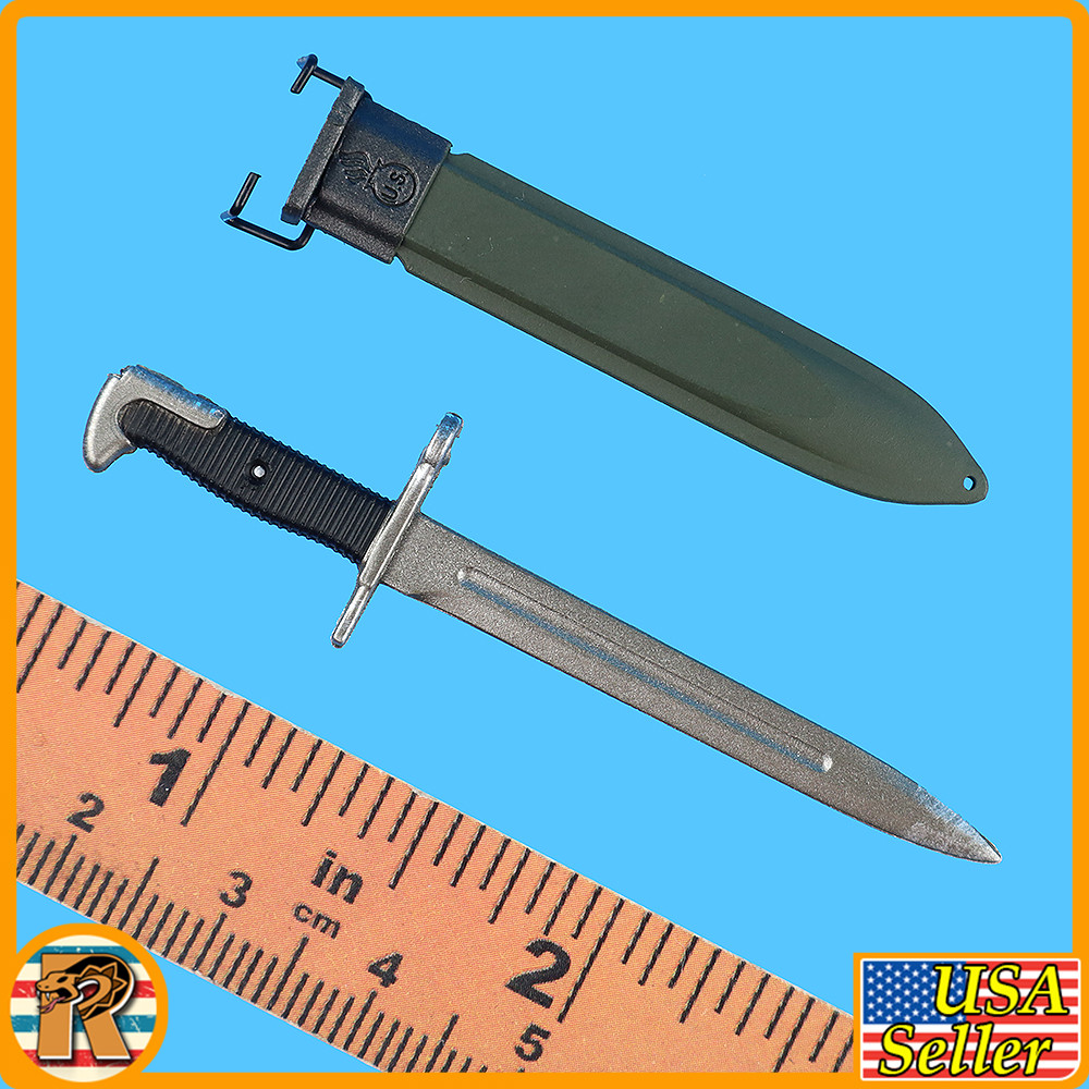 US Ranger Rifle Man - Full Web Belt Set & Gear - 1/6 Scale