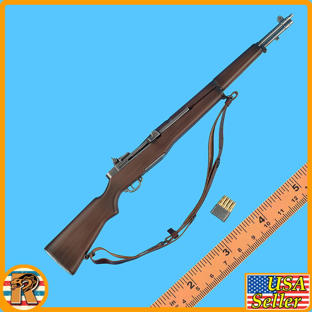 US Ranger Rifle Man - M1 Garand Rifle & Clip - 1/6 Scale