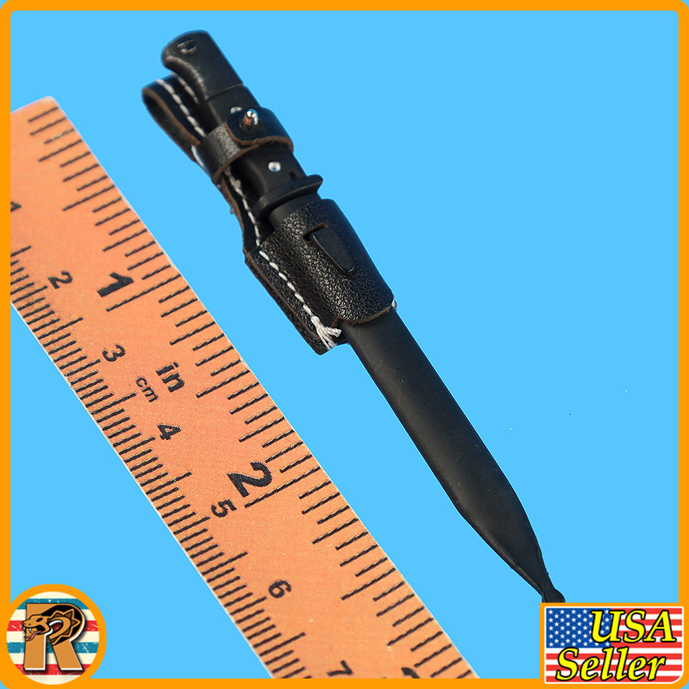 Groger German Medic - Metal Knife & Sheath - 1/6 Scale