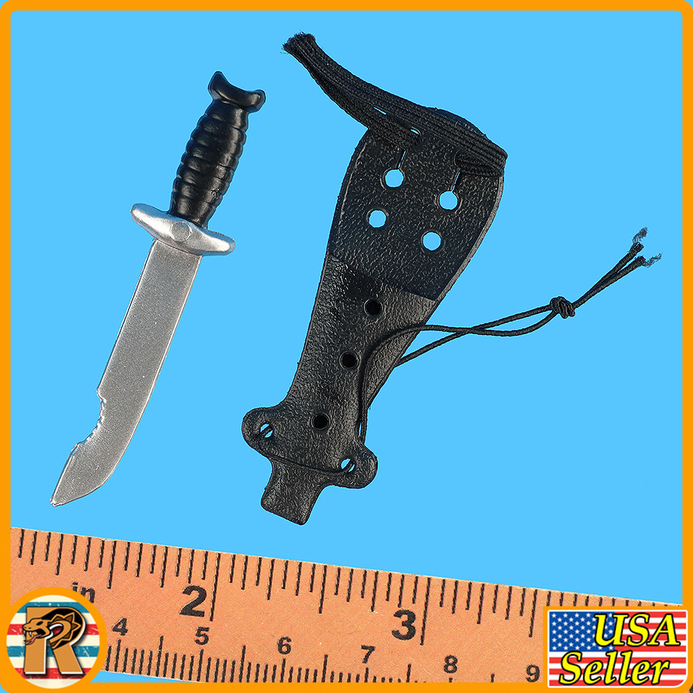 Underwater Explorer - Knife & Sheath - 1/6 Scale