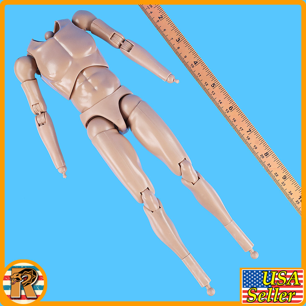 Batman Alfred 1966 - Nude Body w/ Extended Legs - 1/6 Scale