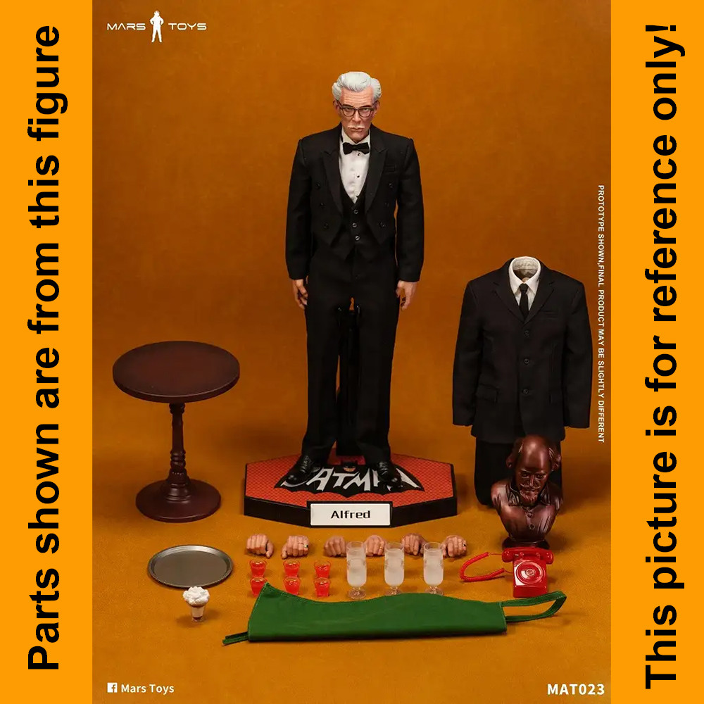 Batman Alfred 1966 - Serving Tray - 1/6 Scale
