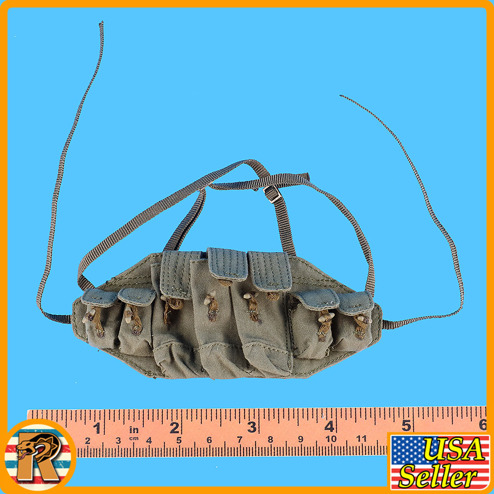 1975 Armed Forces Vietnam - AK Ammo Vest - 1/6 Scale