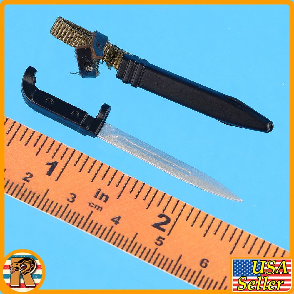 1975 Armed Forces Vietnam - Bayonet & Sheath - 1/6 Scale