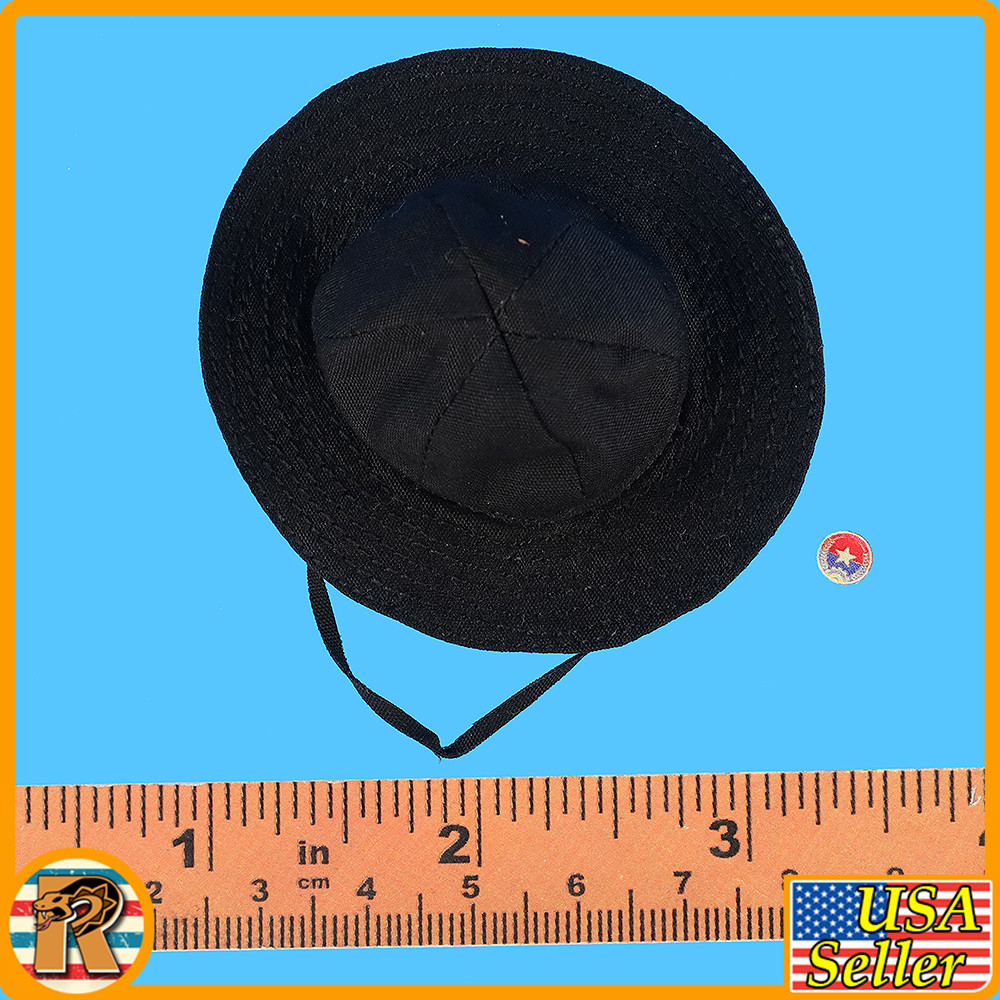 Armed Forces Vietnam 1975 - Black Boonie Hat #1 - 1/6 Scale