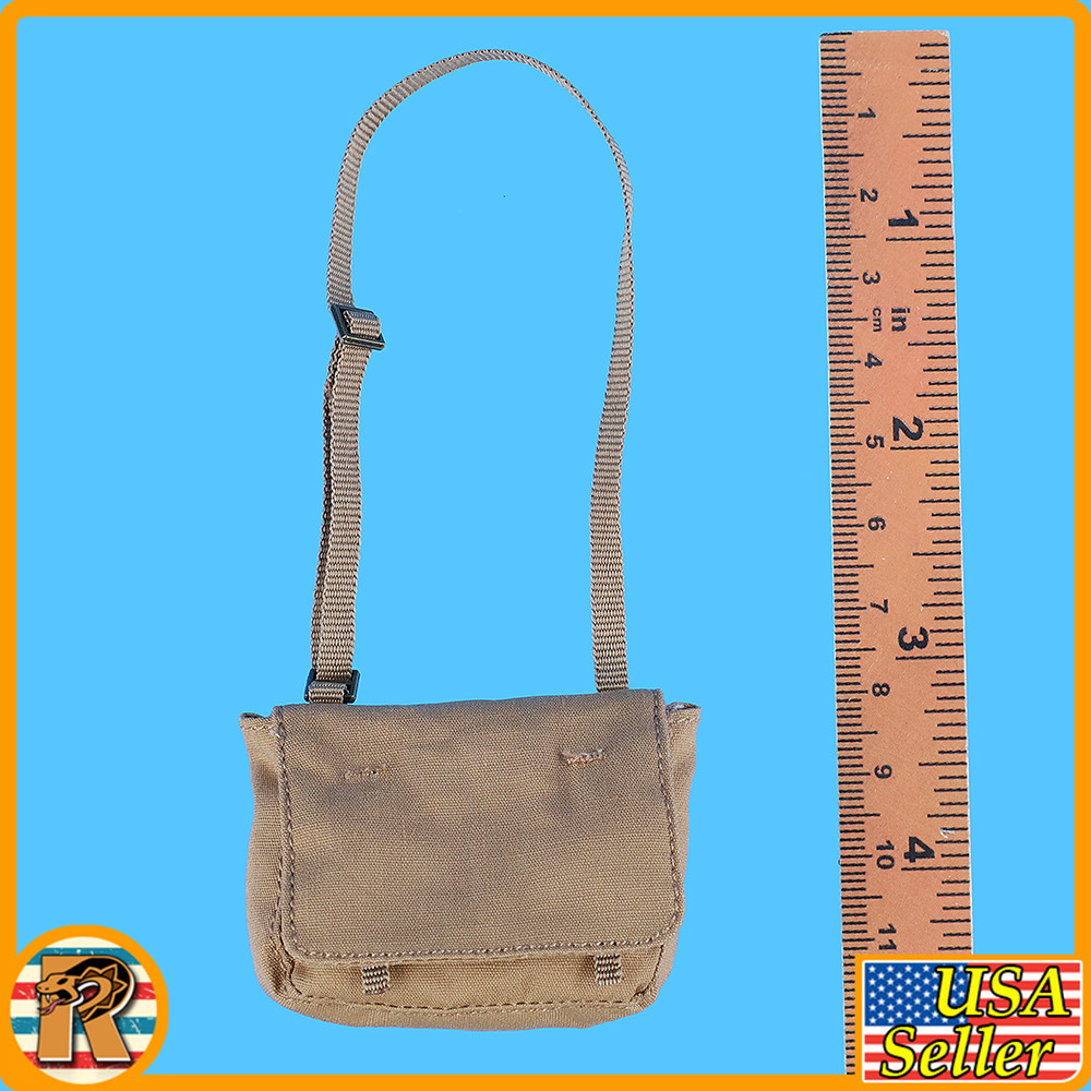 Armed Forces Vietnam 1975 - Tan Shoulder Pouch #2 - 1/6 Scale