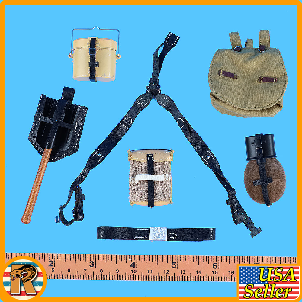 Nordland Panzergrenadier 1945 - Full German Belt Set - 1/6 Scale