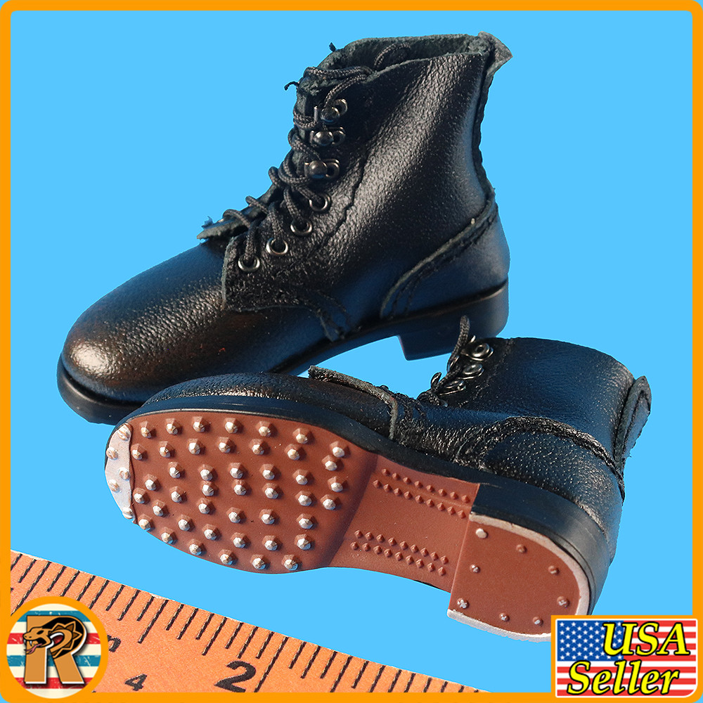 Johann U Boat - Boots (for Feet) #1 - 1/6 Scale