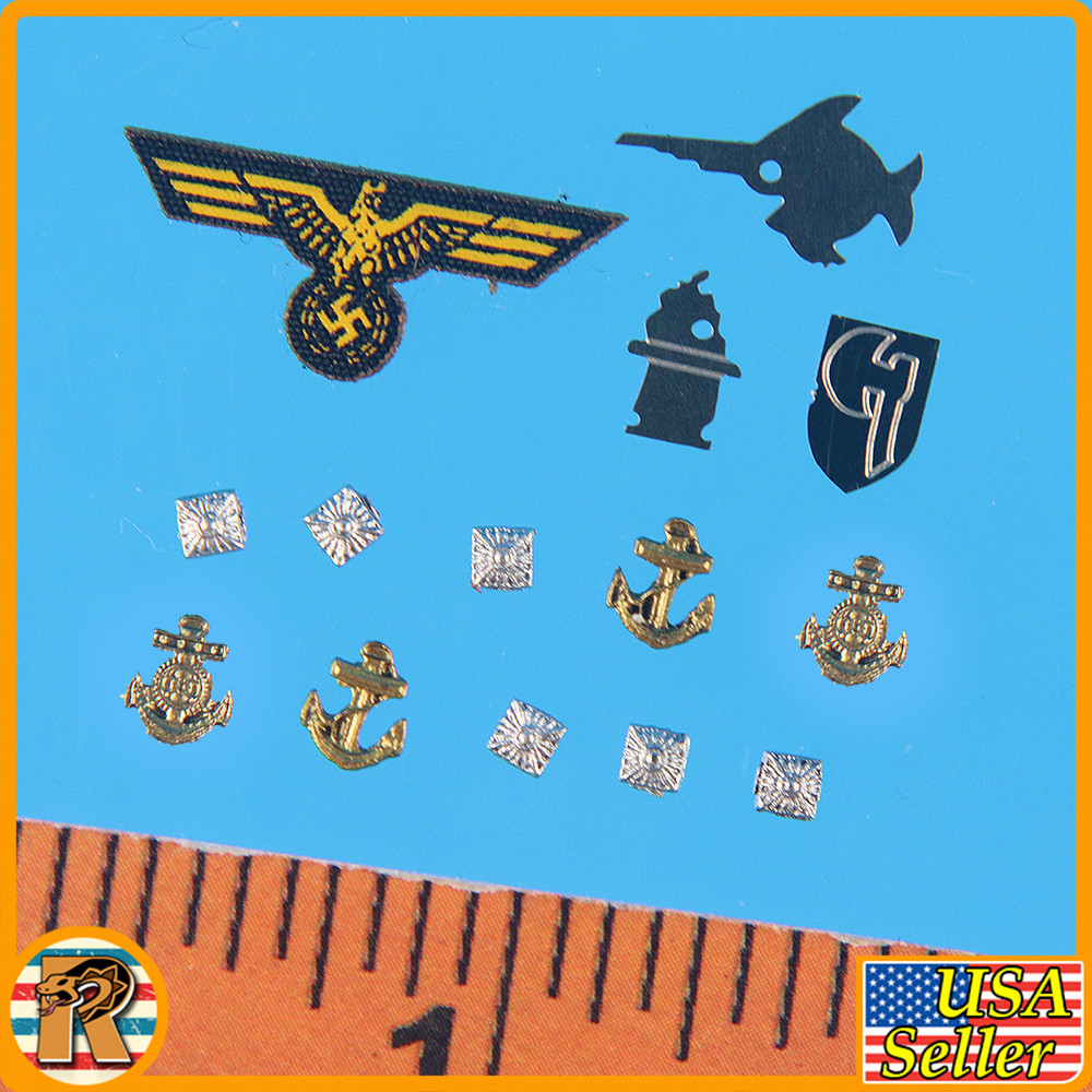 Johann U Boat - Full Badges Set #2 - 1/6 Scale