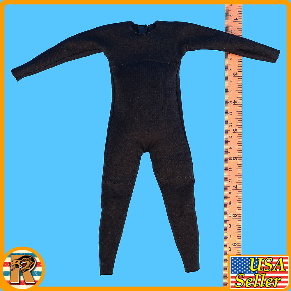 Ghost Hunting Squad - Full Black Body Suit #3 - 1/6 Scale
