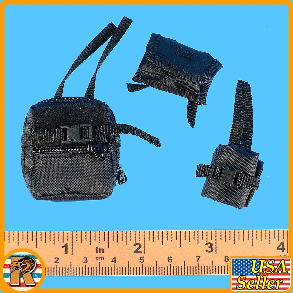 Remastered Bravo 07 - Battle Belt & Pouches Set #1 - 1/6 Scale Part - Generals Armoury