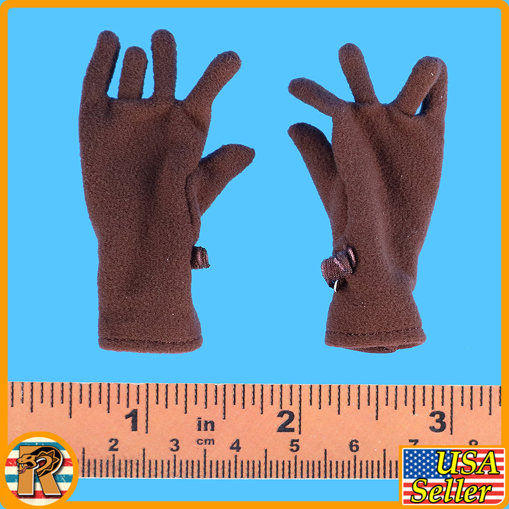 Erich Hartman Luftwaffe Pilot - Brown Gloves - 1/6 Scale