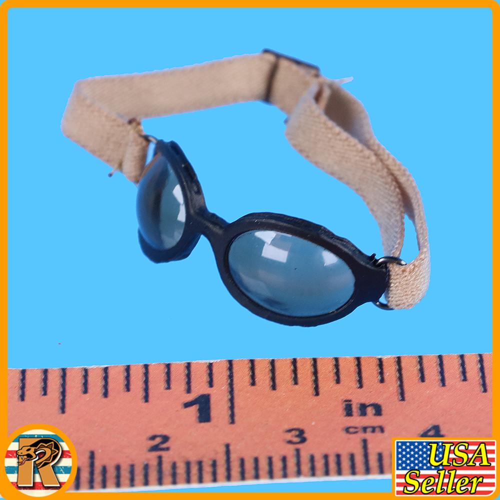 Erich Hartman Luftwaffe Pilot - Flight Goggles - 1/6 Scale