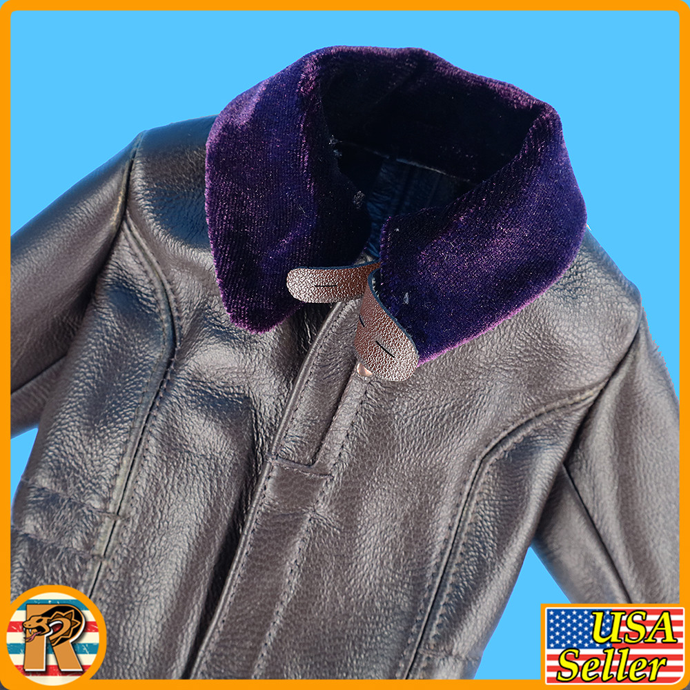 Erich Hartman Luftwaffe Pilot - Leather Jacket - 1/6 Scale