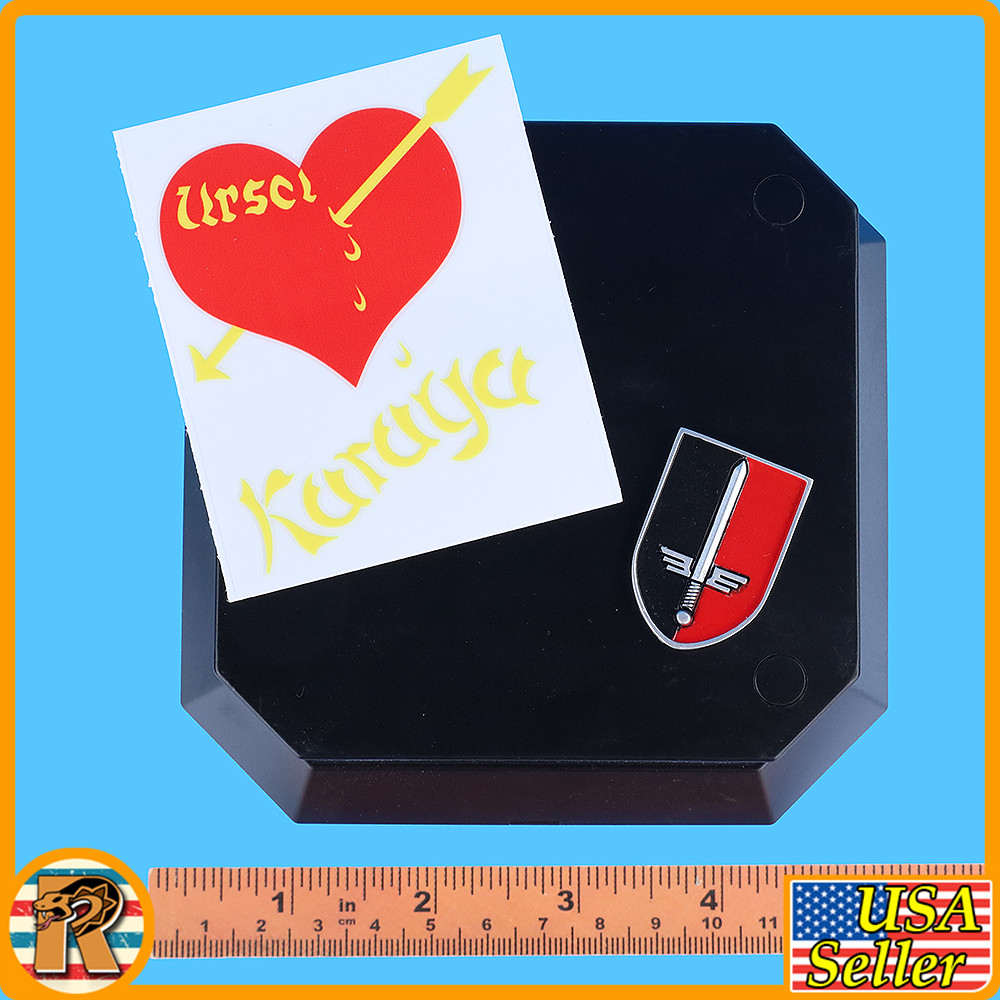 Erich Hartman Luftwaffe Pilot - Display Stand - 1/6 Scale