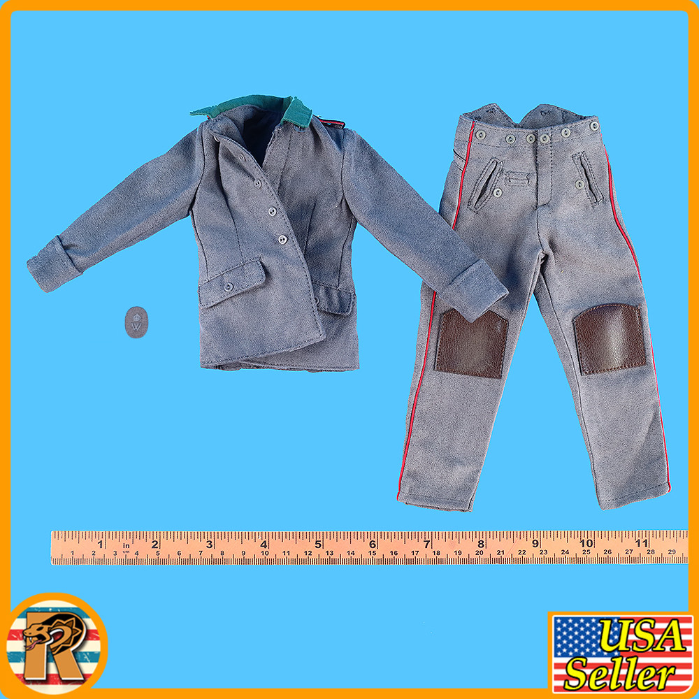 Arthur WWI German Gunner - Uniform Set - 1/6 Scale