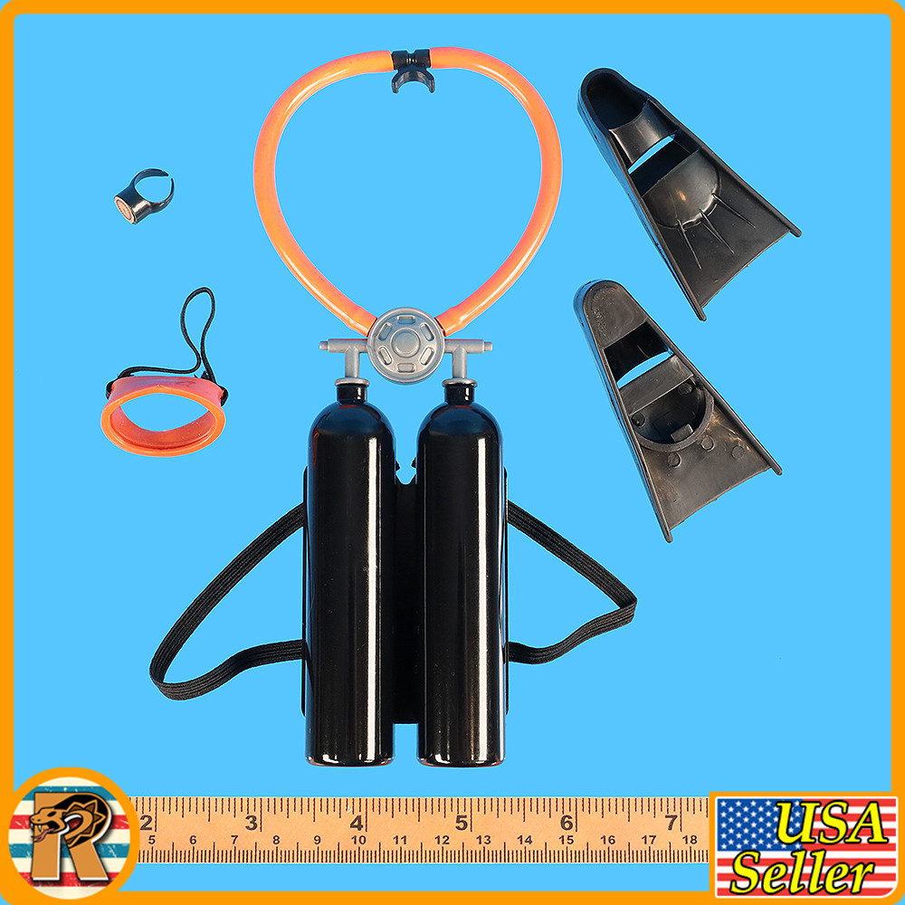 Frogman - Diving Gear Set - 1/6 Scale Part - Action Man 40