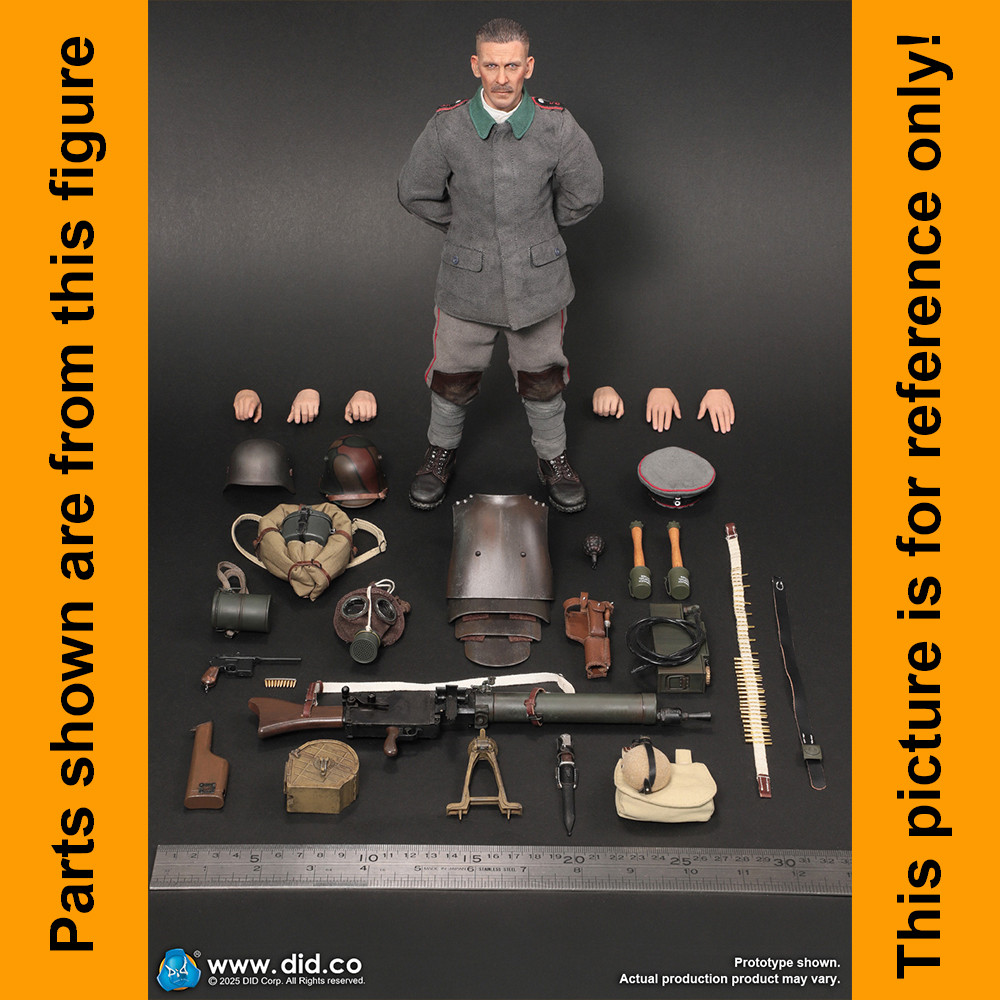 Arthur WWI German Gunner - Field Hat - 1/6 Scale Part - DID