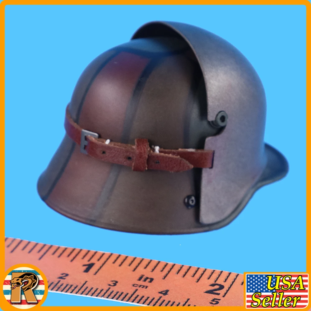 Arthur WWI German Gunner - Metal Helmet w/ Armor - 1/6 Scale Part - DID
