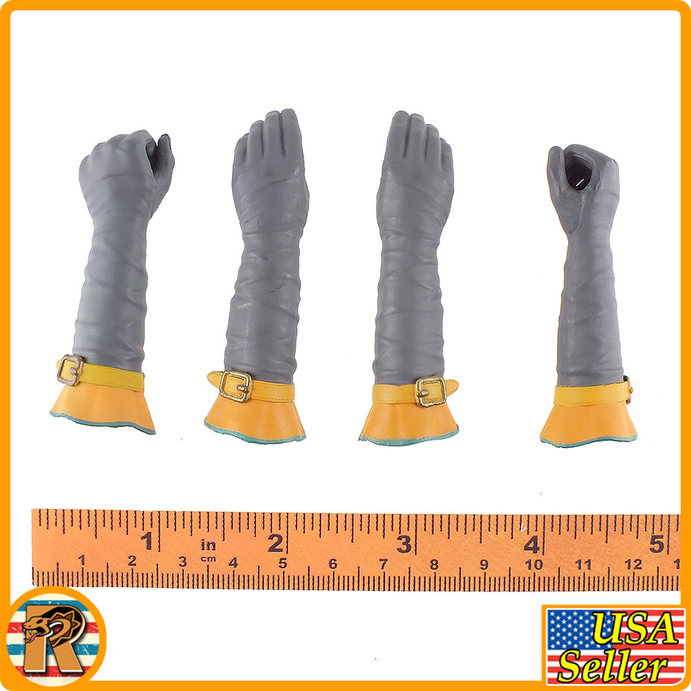 Ciri Witcher -  Female Gloved Hands  - 1/6 Scale Part - JK Toys
