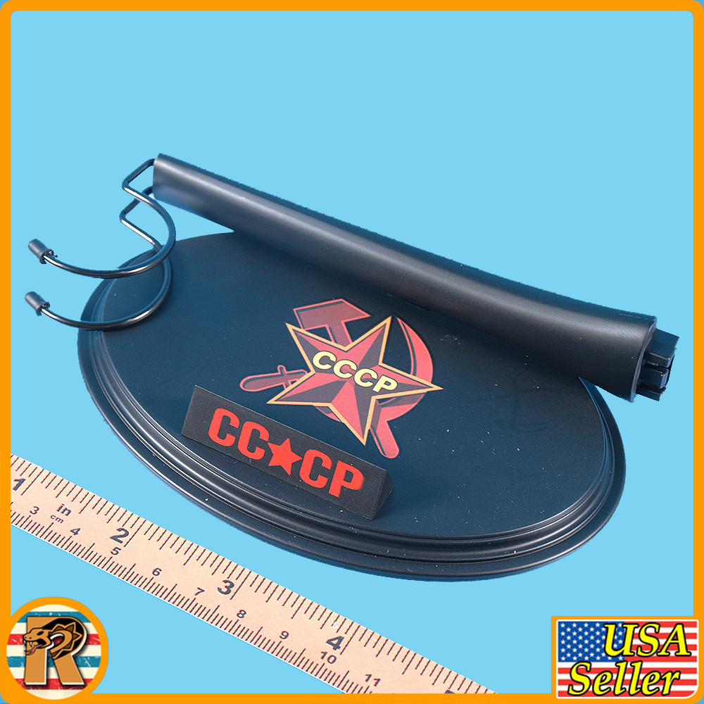 Soviet Sniper - Display Stand - 1/6 Scale Part - Flagset